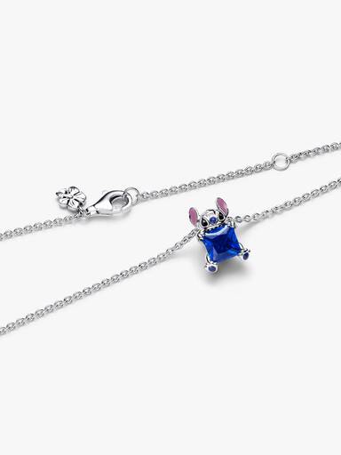 Krátký náhrdelník Modrý Disney Stitch