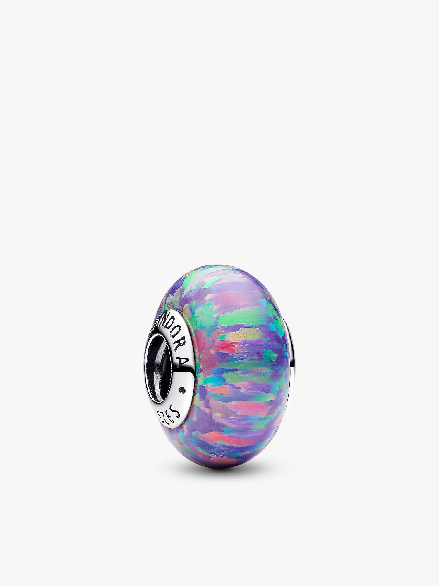 Opaleskující fialový přívěsek