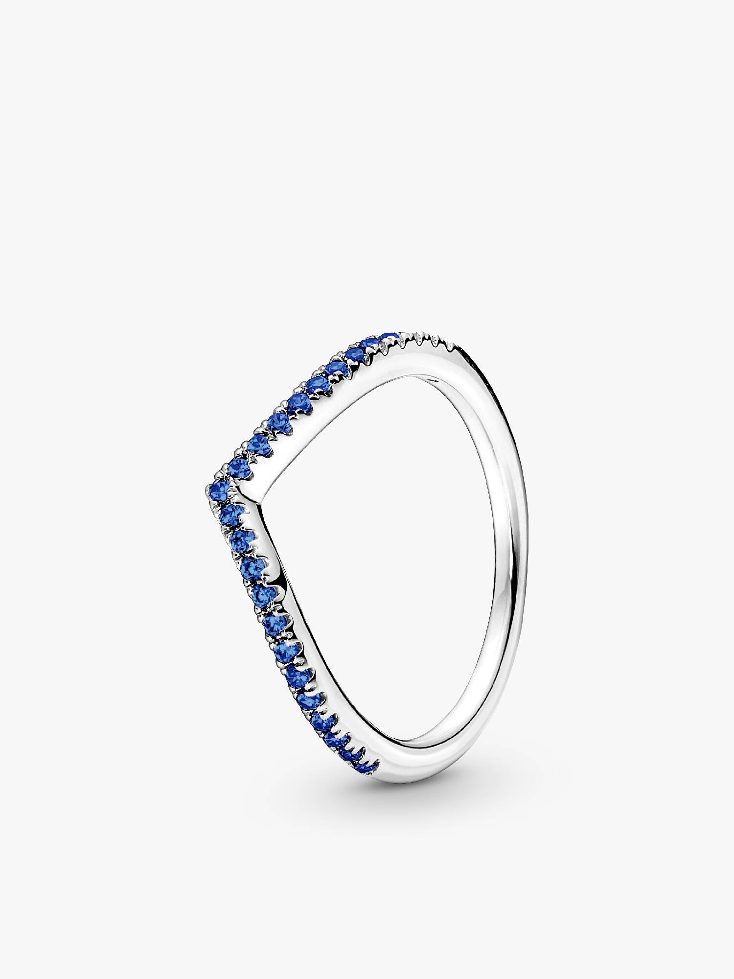 Prsten Pandora Timeless Třpytivé modré přání