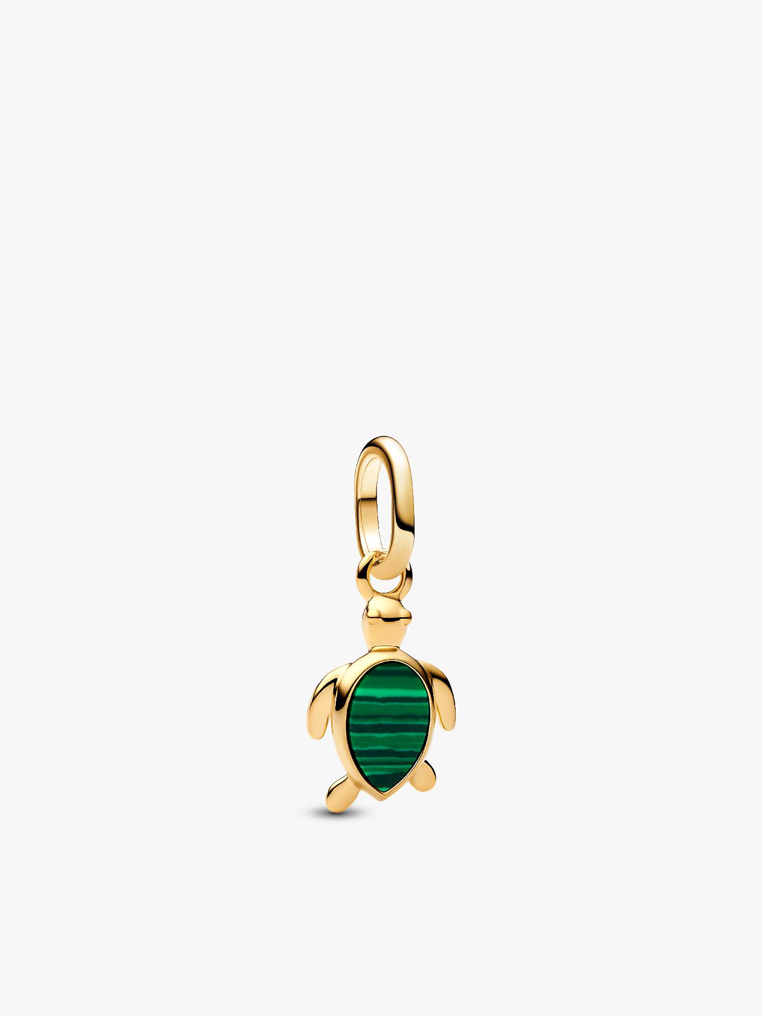 Mini visací přívěsek Zelená želva