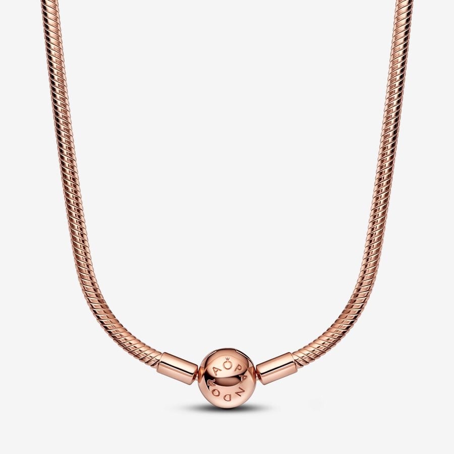 Hadovitý řetízkový náhrdelník Pandora Moments image number 0