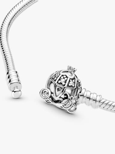 Náramek Pandora Moments Disney Popelčin dýňový kočár jako spona