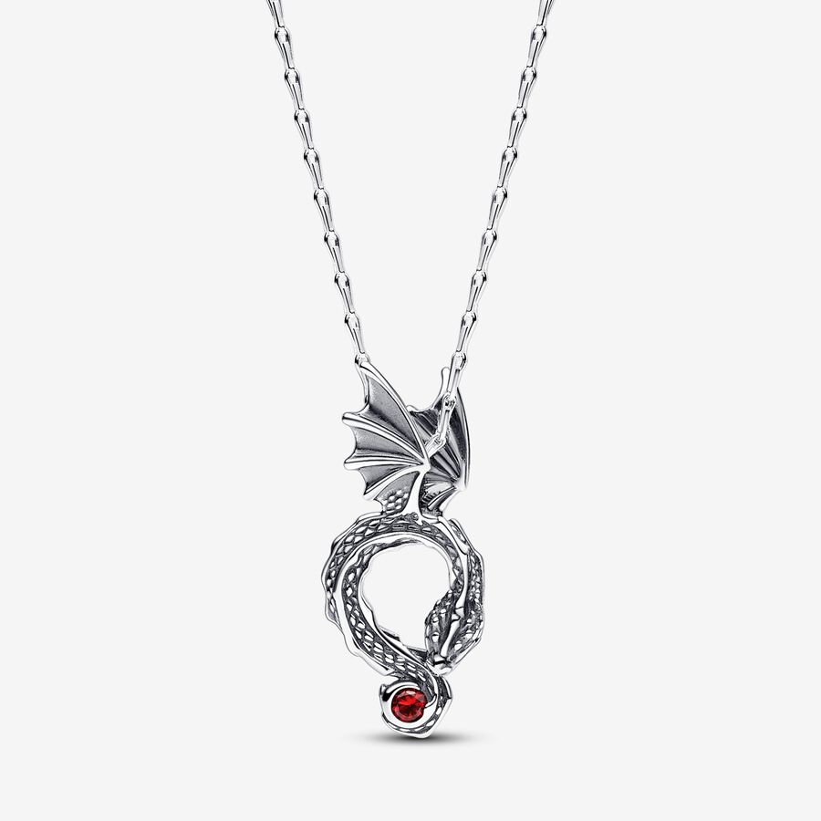Náhrdelník s náhrdelníkovým přívěskem Hra o trůny draka image number 0
