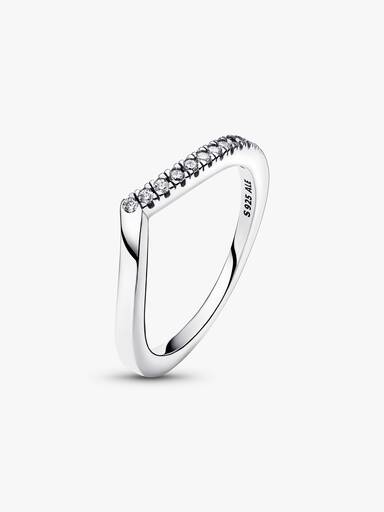 Prsten Pandora Timeless Třpytivá polovina přání