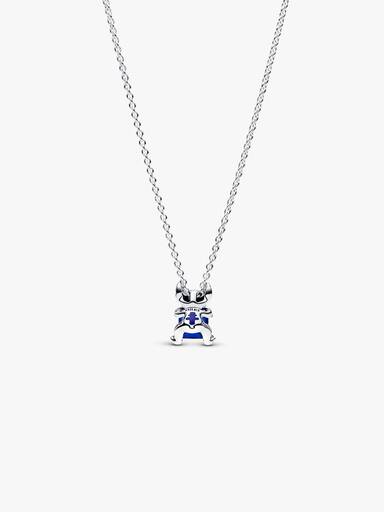 Krátký náhrdelník Modrý Disney Stitch