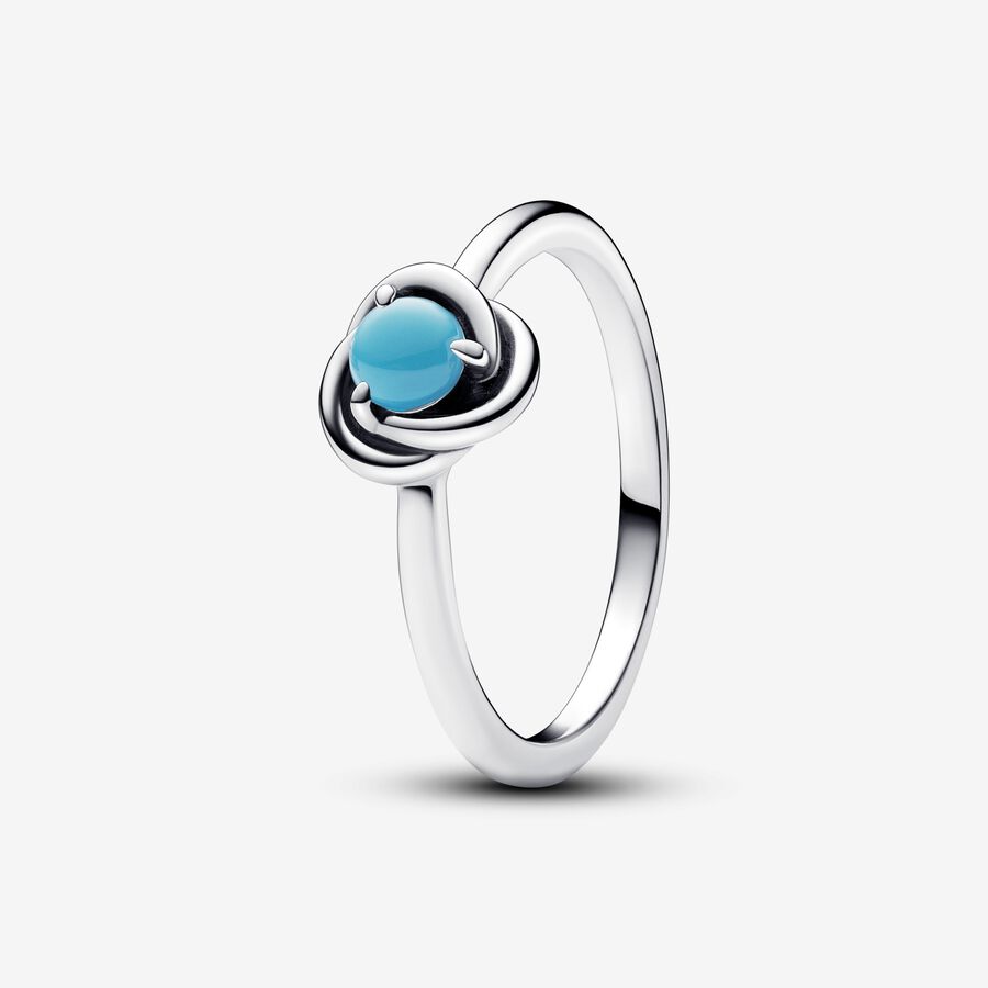 Prsten Tyrkysově modrý kruh věčnosti image number 0