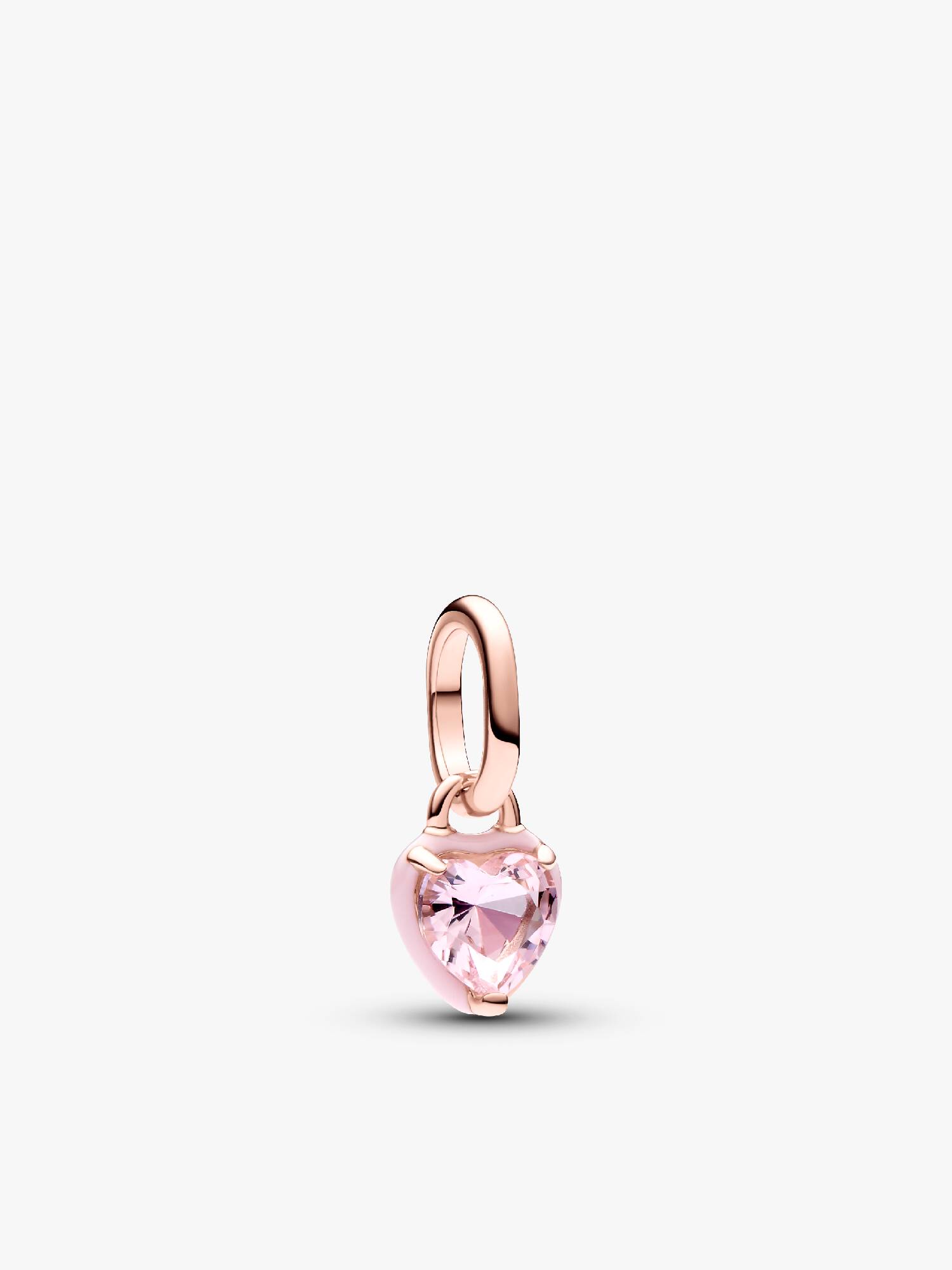 Mini visací přívěsek Pandora ME Růžové čakrové srdce
