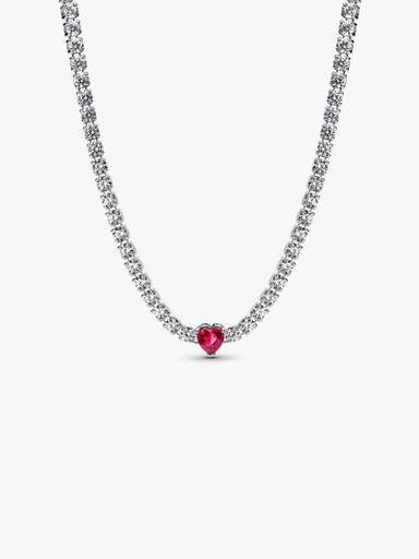 Přiléhavý náhrdelník choker Srdce s aureolou