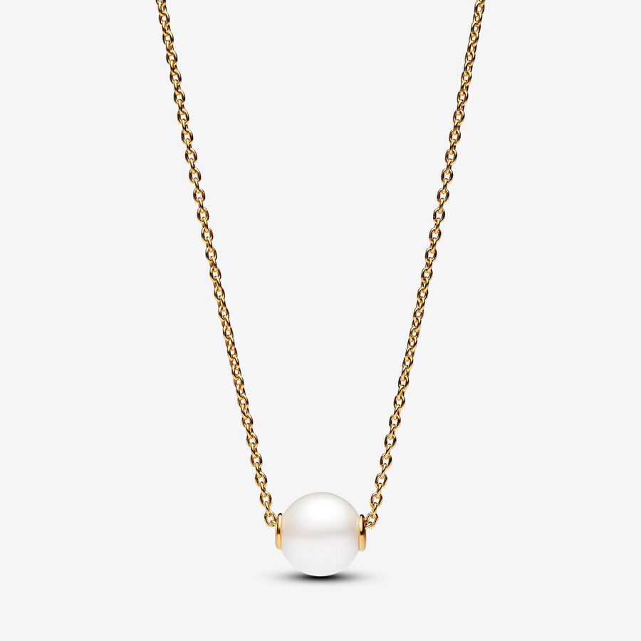 Krátký náhrdelník Sladkovodní kultivovaná perla image number 0