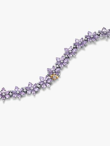 Choker náhrdelník se včelou Bridgerton Herbarium