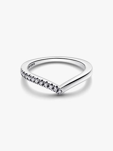 Prsten Pandora Timeless Třpytivá polovina přání
